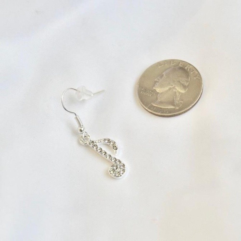 Music Note Earrings - Picture 4 of 4